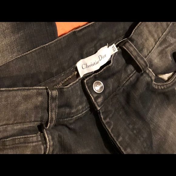 Dior for Girls, Distressed Gray Jeans, Sz 12A NWOT - Picture 5 of 8